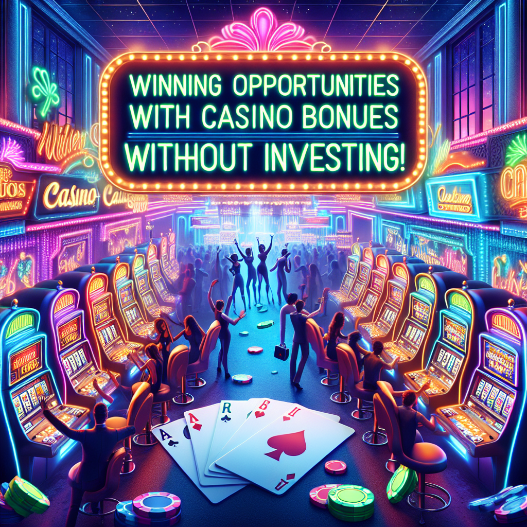 yatırım yapmadan casino bonusu