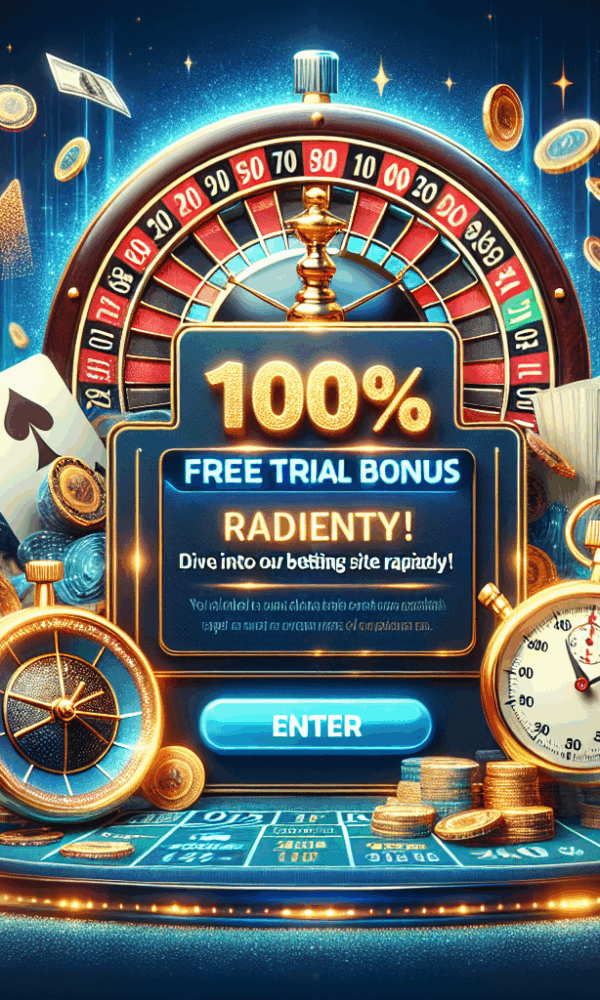 %100 ücretsiz deneme bonusu