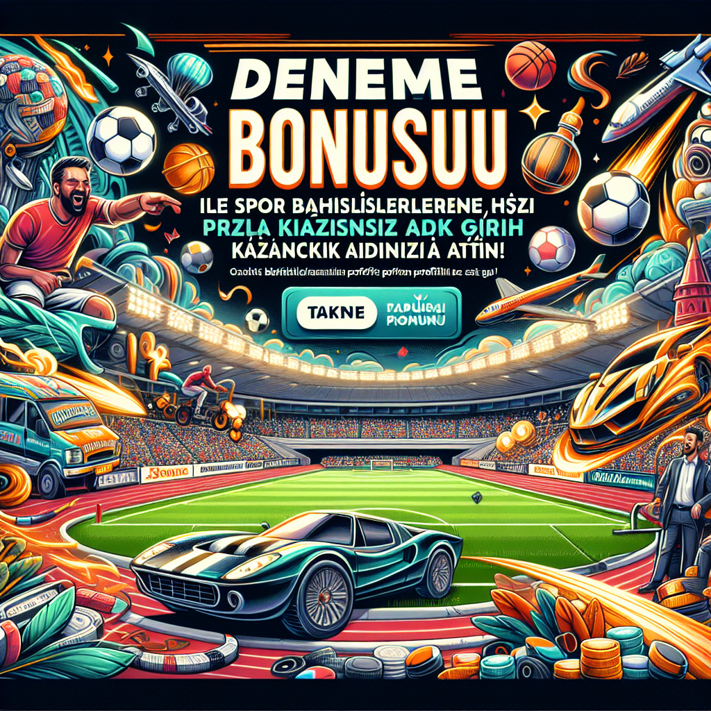 spor bahisleri için deneme bonusu